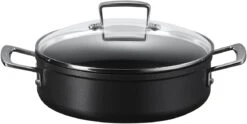 Le Creuset Provencaalse Hapjespan Les Forgées TNS - ø 28 Cm / 5.4 Liter - Standaard Anti-aanbaklaag