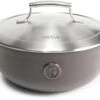 Saveur Selects Hapjespan Voyage - Rabbit Grey - ø 25 Cm / 3.3 Liter - Geëmailleerde Anti-aanbaklaag -Koken Pro Verkoopwinkel 1 1 10