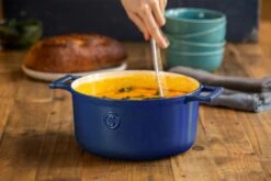 Saveur Selects Braadpan Voyage - Classic Blue - ø 25 Cm / 4.7 Liter - Geëmailleerde Anti-aanbaklaag -Koken Pro Verkoopwinkel 1 2 7