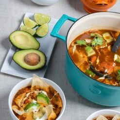 Saveur Selects Braadpan Voyage - Saveur Blue - ø 25 Cm / 4.7 Liter - Geëmailleerde Anti-aanbaklaag -Koken Pro Verkoopwinkel 1 4 17