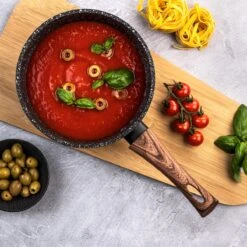 Westinghouse Pannenset Marble Wood (Braadpan ø 24 Cm + Steelpan ø 18 Cm) - Inductie En Alle Andere Warmtebronnen 12 Westinghouse Pannenset Marble Wood (Braadpan ø 24 Cm + Steelpan ø 18 Cm) - Inductie En Alle Andere Warmtebronnen -Koken Pro Verkoopwinkel 1200x1200 100