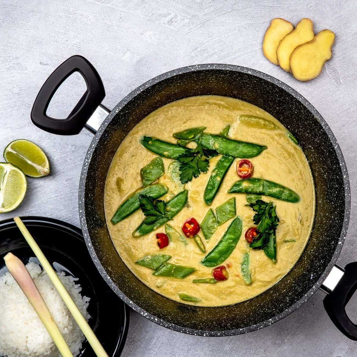 Westinghouse Pannenset Black Marble (Braadpan ø 24 Cm + Steelpan ø 18 Cm) - Inductie En Alle Andere Warmtebronnen 7 Westinghouse Pannenset Black Marble (Braadpan ø 24 Cm + Steelpan ø 18 Cm) - Inductie En Alle Andere Warmtebronnen - Afbeelding 5