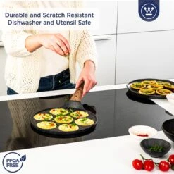 Westinghouse Pannenkoekpannenset Marble Wood - ø 26 En 28 Cm - Inductie En Alle Andere Warmtebronnen 12 Westinghouse Pannenkoekpannenset Marble Wood - ø 26 En 28 Cm - Inductie En Alle Andere Warmtebronnen -Koken Pro Verkoopwinkel 1200x1200 92