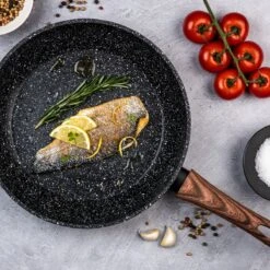 Westinghouse Pannenset Marble Wood (Koekenpan ø 28 En 30 Cm + Steelpan ø 18 Cm) - Inductie En Alle Andere Warmtebronnen -Koken Pro Verkoopwinkel 1200x1200 96