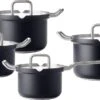 BK Pannenset Q-linair Master Black - 4 Delige Set 1 BK Pannenset Q-linair Master Black - 4 Delige Set -Koken Pro Verkoopwinkel 1200x621