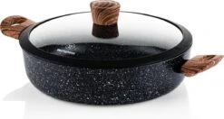 Westinghouse Pannenset Marble Wood (Braadpan + Hapjespan) ø 28 Cm - Inductie En Alle Andere Warmtebronnen -Koken Pro Verkoopwinkel 1200x640