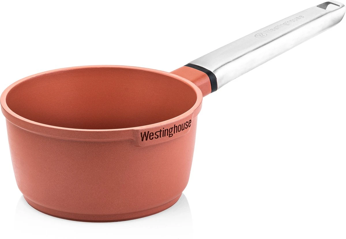 Westinghouse Pannenset Performance (Koekenpan ø 24 En 28 Cm + Steelpan ø 18 Cm) - Rood - Inductie En Alle Andere Warmtebronnen 8 Westinghouse Pannenset Performance (Koekenpan ø 24 En 28 Cm + Steelpan ø 18 Cm) - Rood - Inductie En Alle Andere Warmtebronnen - Afbeelding 6