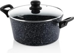Westinghouse Kookpannenset Black Marble - ø 24 En 28 Cm - Inductie En Alle Andere Warmtebronnen -Koken Pro Verkoopwinkel 1200x862