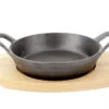 Cosy & Trendy Serveerpan Met Plankje - Gietijzer - ø 15 Cm -Koken Pro Verkoopwinkel 165266