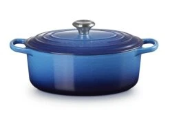 Le Creuset Braadpan Signature - Ovaal - Azure - ø 31 Cm / 6.3 Liter -Koken Pro Verkoopwinkel 21178292202430 alt1 1