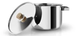 Eva Solo Kookpan Nordic Kitchen RVS - ø 20 Cm / 4 Liter -Koken Pro Verkoopwinkel 281240 Pot 40l 20cm 2 HIGH