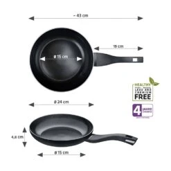 Berndes Koekenpan B.Green - ø 24 Cm - Standaard Anti-aanbaklaag -Koken Pro Verkoopwinkel 34987 Product 1920x19205B15D