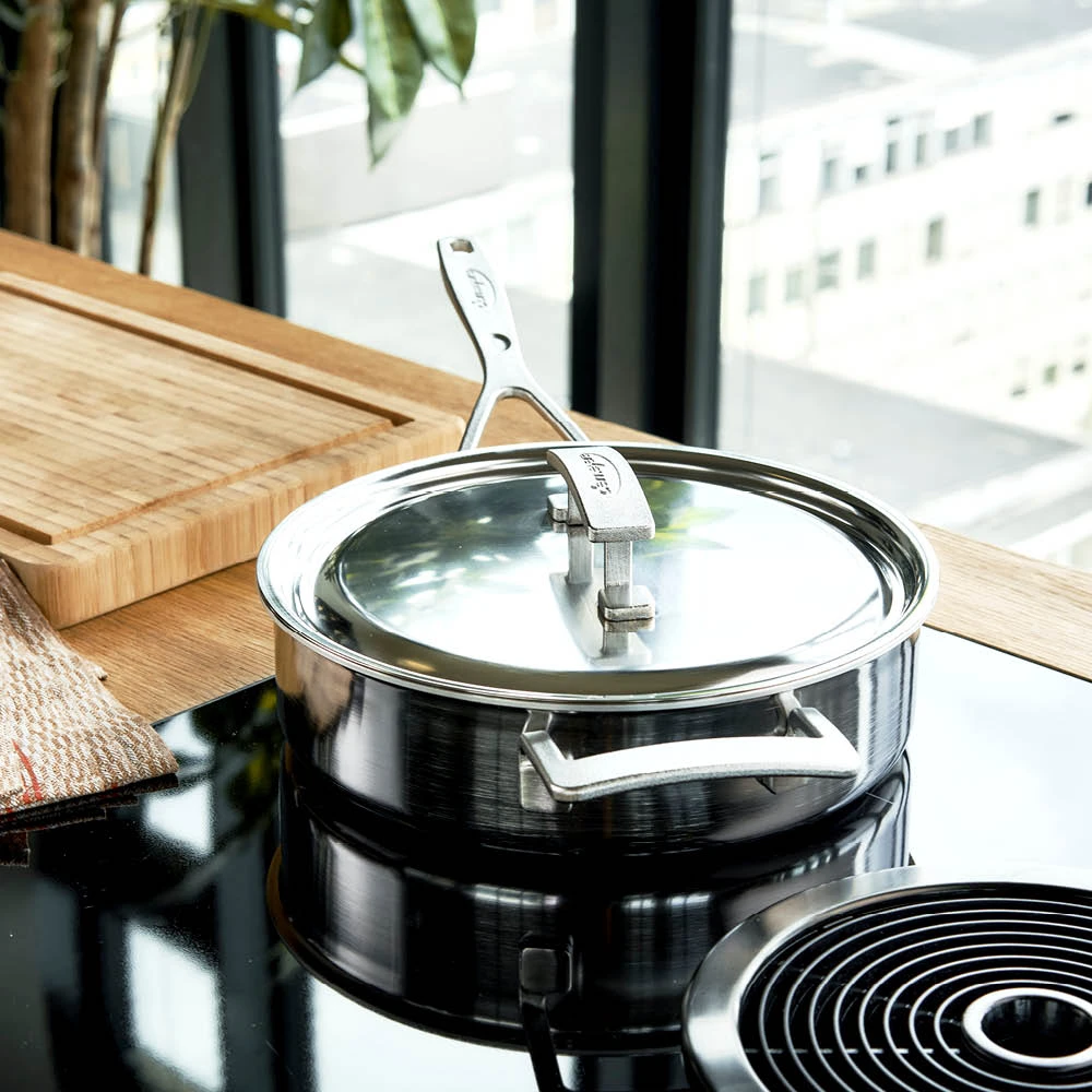 Demeyere Hapjespan Industry 5 - ø 28 Cm / 5.7 Liter + Deksel 5 Demeyere Hapjespan Industry 5 - ø 28 Cm / 5.7 Liter + Deksel - Afbeelding 3