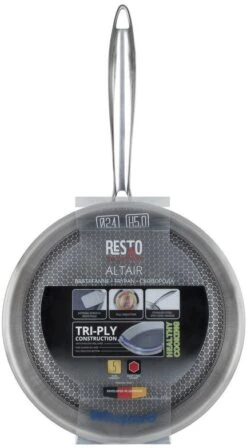 Resto Kitchenware Koekenpan Altair - ø 24 Cm - Standaard Anti-aanbaklaag -Koken Pro Verkoopwinkel 4260403577189 12