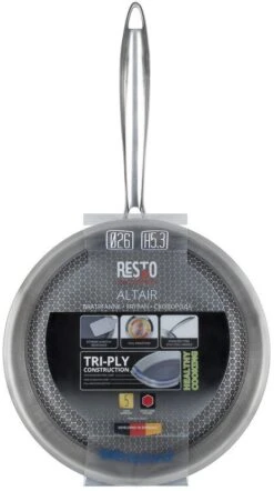 Resto Kitchenware Koekenpan Altair - ø 26 Cm - Standaard Anti-aanbaklaag -Koken Pro Verkoopwinkel 4260403577196