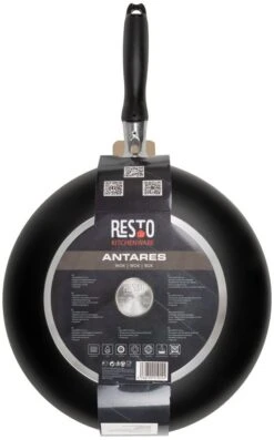 Resto Kitchenware Wokpan Antares - ø 30 Cm - Standaard Anti-aanbaklaag 15 Resto Kitchenware Wokpan Antares - ø 30 Cm - Standaard Anti-aanbaklaag -Koken Pro Verkoopwinkel 4260709010144 1