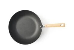 BK Wokpan Force - Carbon Steel - ø 30 Cm - Zonder Anti-aanbaklaag -Koken Pro Verkoopwinkel 42ff24c651a0aed7ab9931c29c7a6c899fd9690f 144dpi BK Force CS ind Wok 30 Top