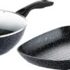 Westinghouse Pannenset Black Marble (Grillpan 28 Cm + Wokpan ø 30 Cm) - Inductie En Alle Andere Warmtebronnen -Koken Pro Verkoopwinkel 550x189