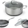 Westinghouse Pannenset Black Signature (Kookpan + Hapjespan ø 24 Cm + Wokpan ø 32 Cm) - Inductie En Alle Andere Warmtebronnen -Koken Pro Verkoopwinkel 550x279
