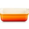 Le Creuset Ovenschaal Heritage - Oranjerood - 19 X 14 Cm / 1.1 Liter -Koken Pro Verkoopwinkel 71102190900001