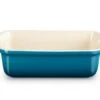 Le Creuset Ovenschaal Heritage - Deap Teal - 19 X 14 Cm / 1.1 Liter -Koken Pro Verkoopwinkel 71102196420001