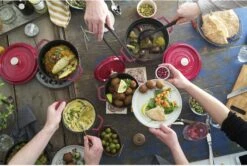 Staub Braadpan / Cocotte - Kersenrood - ø 22 Cm / 2.6 Liter -Koken Pro Verkoopwinkel 750036246