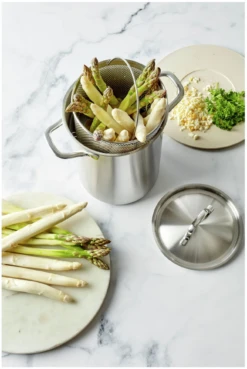 Demeyere Aspergepan / Pastapan Specialties 3 - ø 16 Cm / 4.5 Liter -Koken Pro Verkoopwinkel 750065453