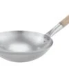 Paderno Wokpan - Met Houten Steel - ø 36 Cm - Zonder Anti-aanbaklaag -Koken Pro Verkoopwinkel 8014808843686
