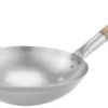 Paderno Wokpan - Met Houten Steel - ø 41 Cm - Zonder Anti-aanbaklaag -Koken Pro Verkoopwinkel 8014808843693