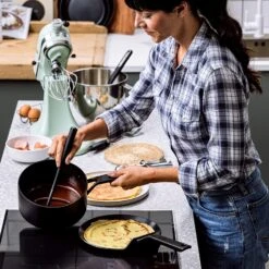 KitchenAid Steelpan Classic Forged - ø 20 Cm / 3.1 Liter - Keramische Anti-aanbaklaag -Koken Pro Verkoopwinkel 813CAuPQxL. AC SL1500 1