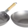 Pannenset Voccelli (Koekenpan ø 28 Cm & Wokpan ø 30 Cm) - Zonder Anti-aanbaklaag -Koken Pro Verkoopwinkel 8720955225908
