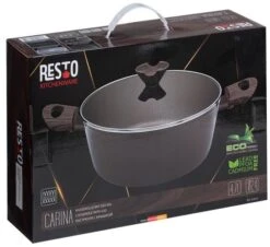 Resto Kitchenware Kookpan Carina - ø 24 Cm / 4.7 Liter - Standaard Anti-aanbaklaag 17 Resto Kitchenware Kookpan Carina - ø 24 Cm / 4.7 Liter - Standaard Anti-aanbaklaag -Koken Pro Verkoopwinkel 93019.4260403578629.ver02