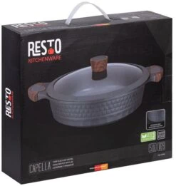 Resto Kitchenware Hapjespan Capella - ø 28 Cm / 4.4 Liter - Standaard Anti-aanbaklaag -Koken Pro Verkoopwinkel 93506.4260403579053.ver30