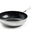 GreenPan Wokpan Geneva - RVS - ø 28 Cm / 3.6 Liter - Keramische Anti-aanbaklaag -Koken Pro Verkoopwinkel Afbeeldingen CL 2022 06 16T143427.086