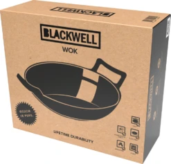 Blackwell Wokpan / Wadjan - Gietijzer - ø 32 Cm - Zonder Anti-aanbaklaag -Koken Pro Verkoopwinkel Box32 Package New