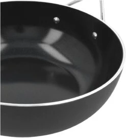 Demeyere Wokpan Alu Plus 3 - Ceraforce - ø 28 Cm - Keramische Anti-aanbaklaag -Koken Pro Verkoopwinkel Demeyere Wokpan Alu Plus 3 750057283