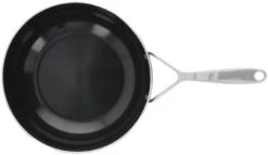 Demeyere Wokpan Alu Plus 3 - Ceraforce - ø 28 Cm - Keramische Anti-aanbaklaag -Koken Pro Verkoopwinkel Demeyere Wokpan Alu Plus 3 750057284