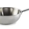 Habonne Wokpan - TriPly RVS - ø 24 Cm - Zonder Anti-aanbaklaag -Koken Pro Verkoopwinkel Habonne wok 24 cm Triply steel