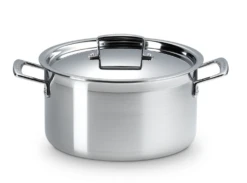 Le Creuset 3- Delige Pannenset 3-ply - RVS - Inductie - Koekenpan, Kookpan & Steelpan - Inclusief 2 Deksels -Koken Pro Verkoopwinkel LC 20210610 ZS PS FS 53808000010050 003 1