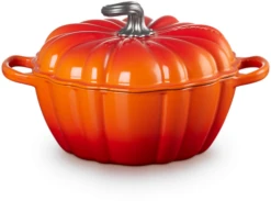 Le Creuset Braadpan Signature - Pompoen - Oranjerood - ø 24 Cm / 3.7 Liter