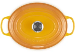 Le Creuset Braadpan Signature - Ovaal - Nectar - ø 29 Cm / 4.7 Liter -Koken Pro Verkoopwinkel LC 20220720 HL PS FS 21178296724430 004