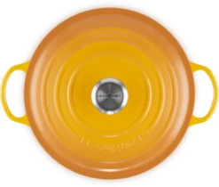 Le Creuset Braadpan Signature - Marmite - Nectar - ø 26 Cm / 4.1 Liter -Koken Pro Verkoopwinkel LC 20220721 HL PS FS 21114266724430 004