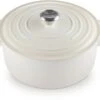 Le Creuset Braadpan Signature - Meringue - ø 26 Cm / 5.3 Liter -Koken Pro Verkoopwinkel LC 20230130 HL PS FS 21177287164430 002