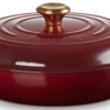 Le Creuset Braadpan Signature - Campagnard - Rhone - ø 30 Cm / 3.5 Liter -Koken Pro Verkoopwinkel LC 20230217 HL PS FS 21180309494441 001