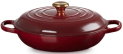 Le Creuset Braadpan Signature - Campagnard - Rhone - ø 30 Cm / 3.5 Liter