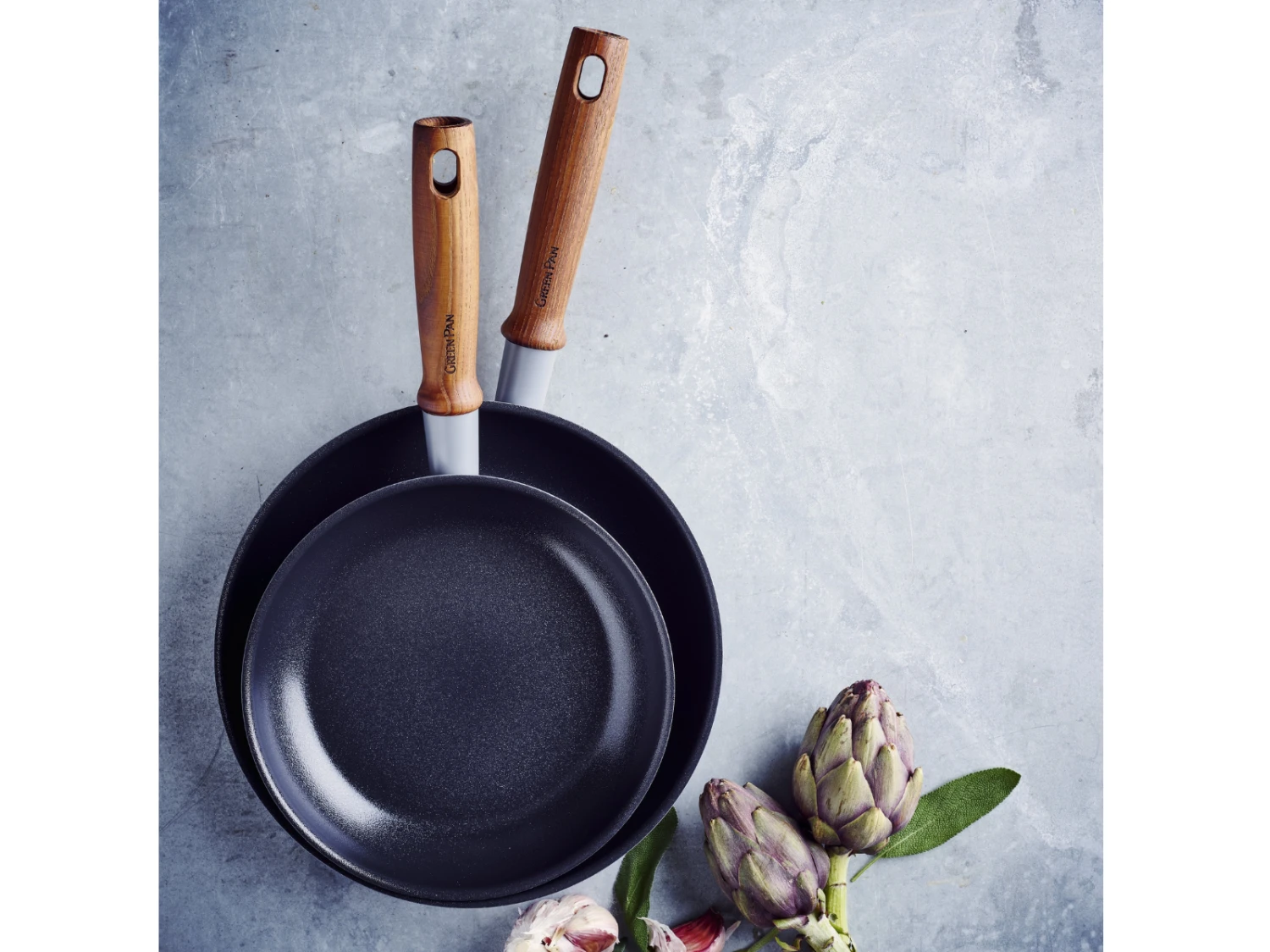 GreenPan Pannenset Met Keukenhulpjes Mayflower Pro - 4 Delige Set 12 GreenPan Pannenset Met Keukenhulpjes Mayflower Pro - 4 Delige Set - Afbeelding 10