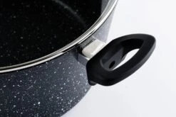 Westinghouse Hapjespan Black Marble - ø 28 Cm / 4.5 Liter - Standaard Anti-aanbaklaag 16 Westinghouse Hapjespan Black Marble - ø 28 Cm / 4.5 Liter - Standaard Anti-aanbaklaag -Koken Pro Verkoopwinkel WCCC0009028MBBWestinghouseCasserolewithGlassLid5 1