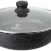 Westinghouse Hapjespan Marble - ø 32 Cm / 6 Liter - Standaard Anti-aanbaklaag -Koken Pro Verkoopwinkel WCCC0009L Low Casserole main rivet logo