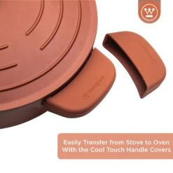 Westinghouse Braadpan Performance - Rebel Red - ø 24 Cm / 4.5 Liter -Koken Pro Verkoopwinkel WCCC0095024OR 5