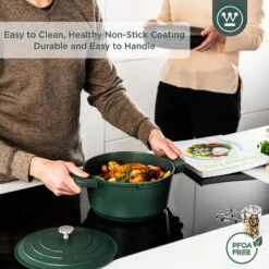 Westinghouse Braadpan Performance - Gracious Green - ø 24 Cm / 4.5 Liter 16 Westinghouse Braadpan Performance - Gracious Green - ø 24 Cm / 4.5 Liter -Koken Pro Verkoopwinkel WCCC0095024SG 4